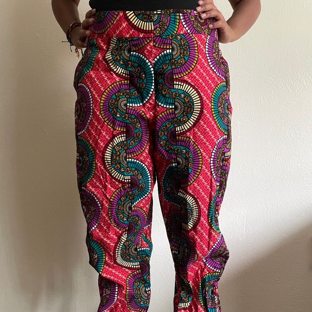 Patterned Trousers